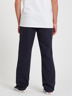 Rainer Elastic Waist Pant - NAVY (A1232100_NVY) [B]