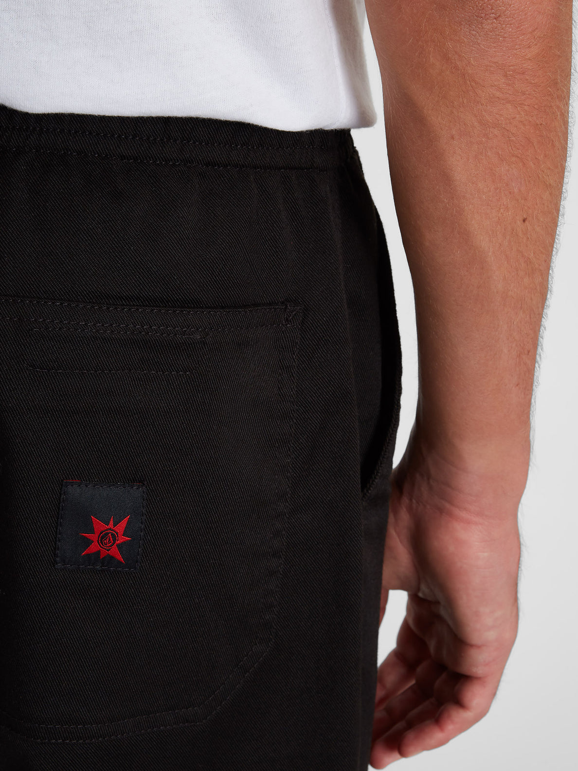Outer Spaced Solid Pant - BLACK (A1242004_BLK) [4]