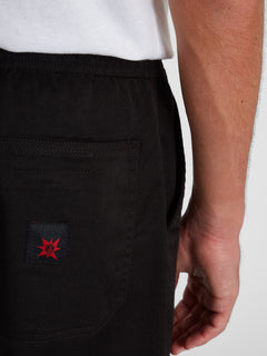 Outer Spaced Solid Pant - BLACK (A1242004_BLK) [4]
