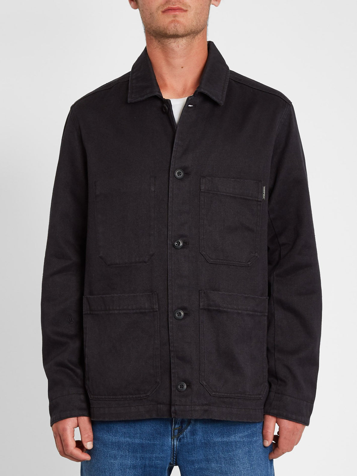 Atwall Chore Jacket - Black (A1512104_BLK) [1]