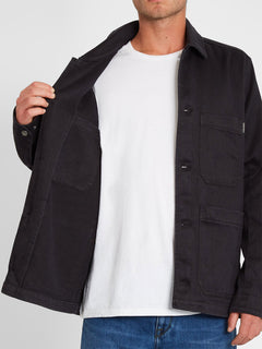 Atwall Chore Jacket - Black (A1512104_BLK) [4]