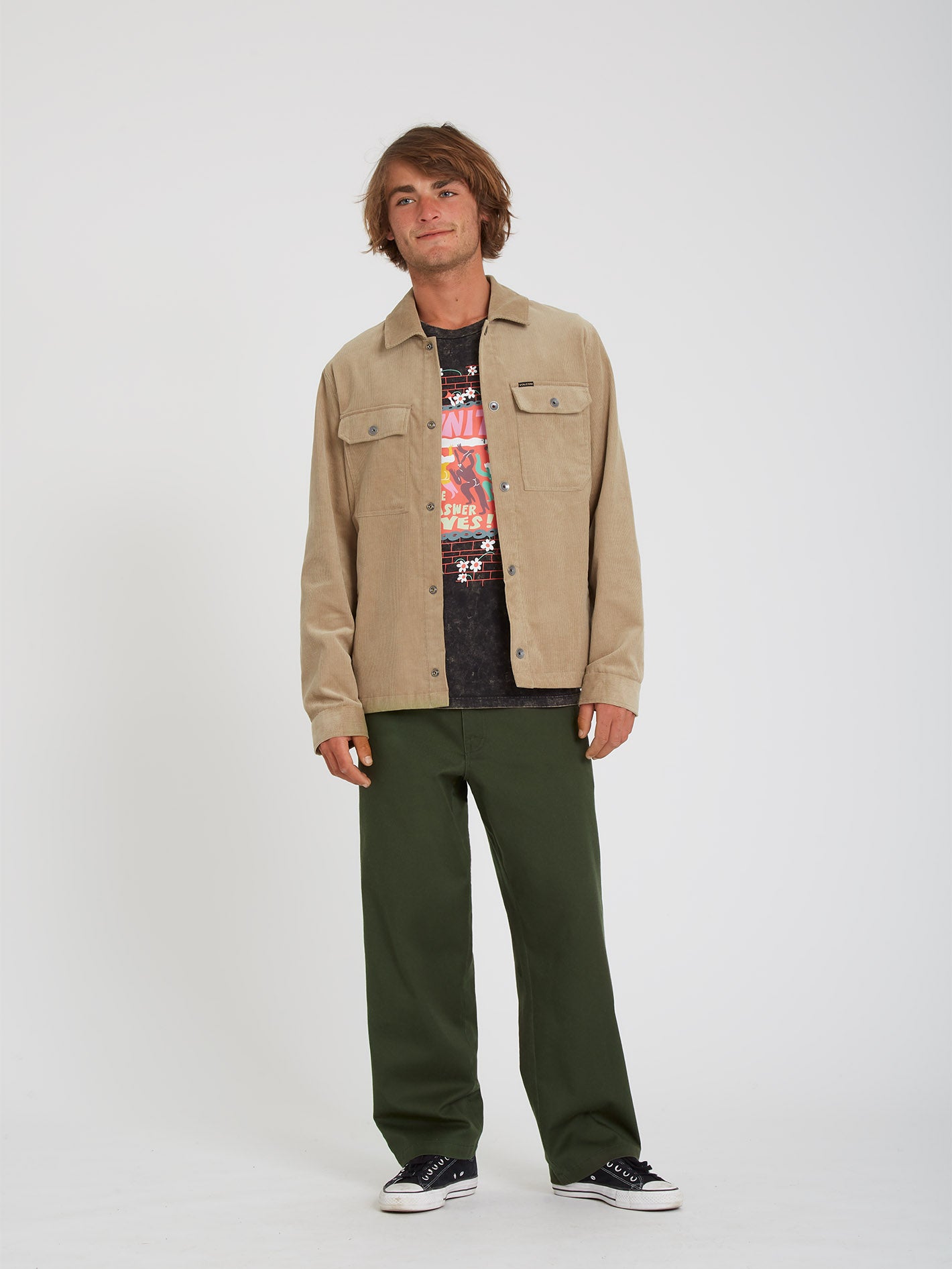 Likeaton Jacket KHAKI Volcom Europe