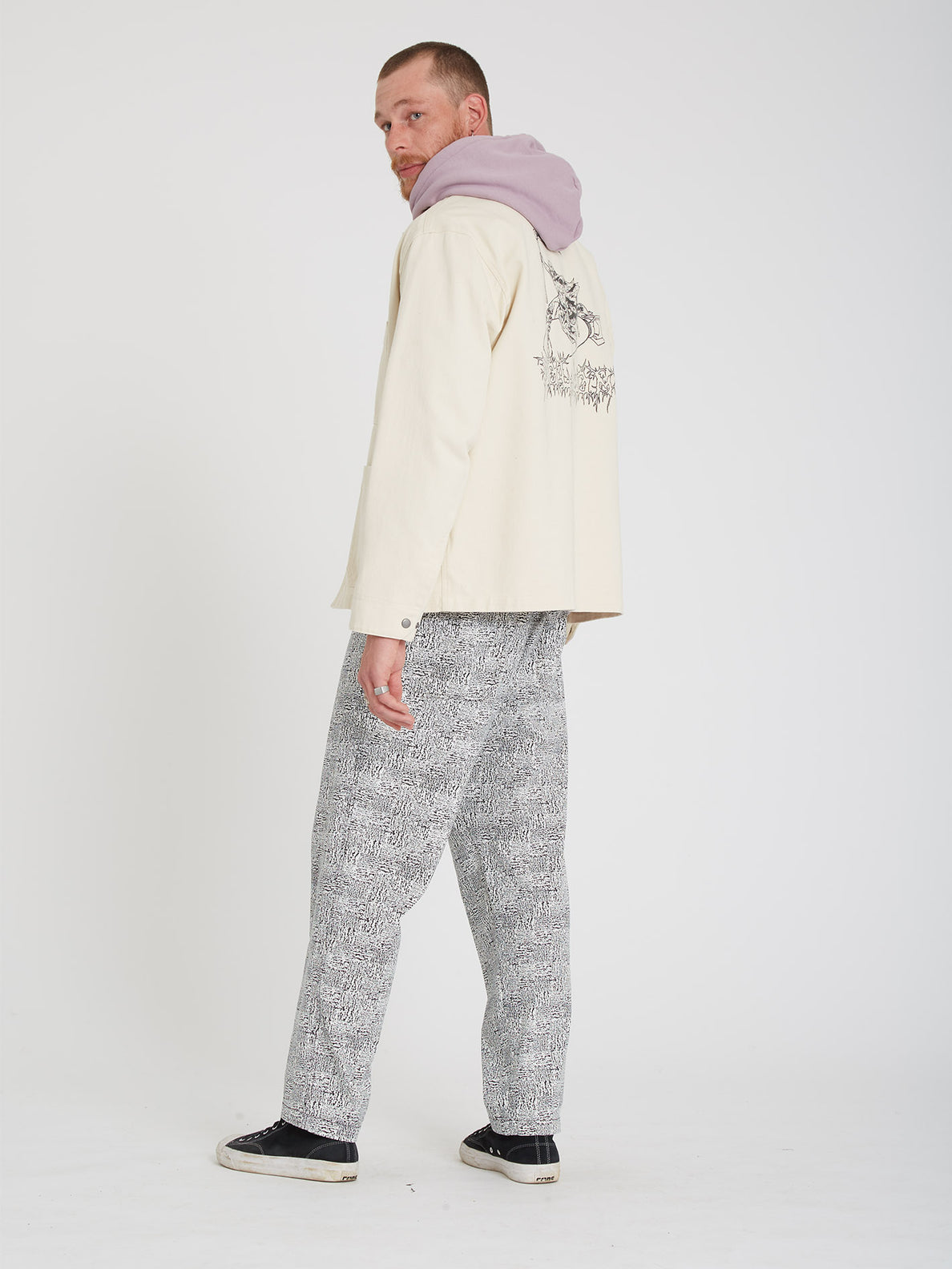 Richard French Sayer Jacket - CLOUD – Volcom Europe