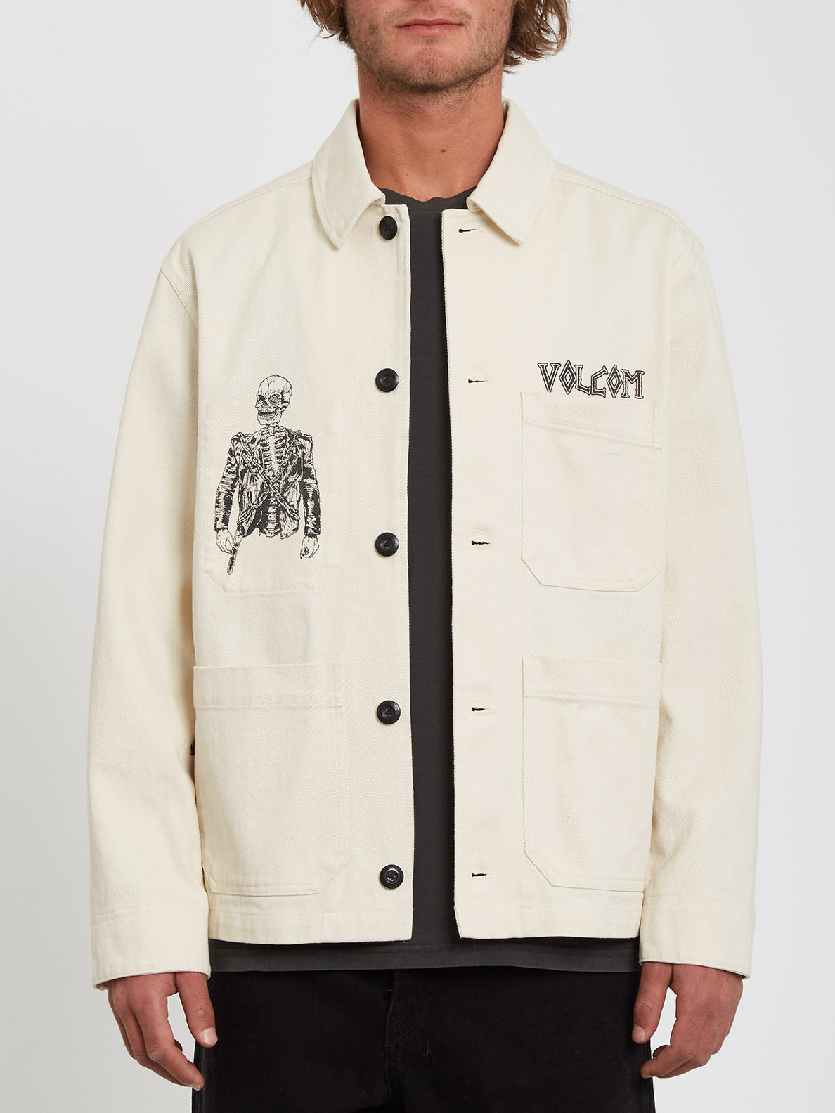 Richard French Sayer Jacket CLOUD Volcom Europe