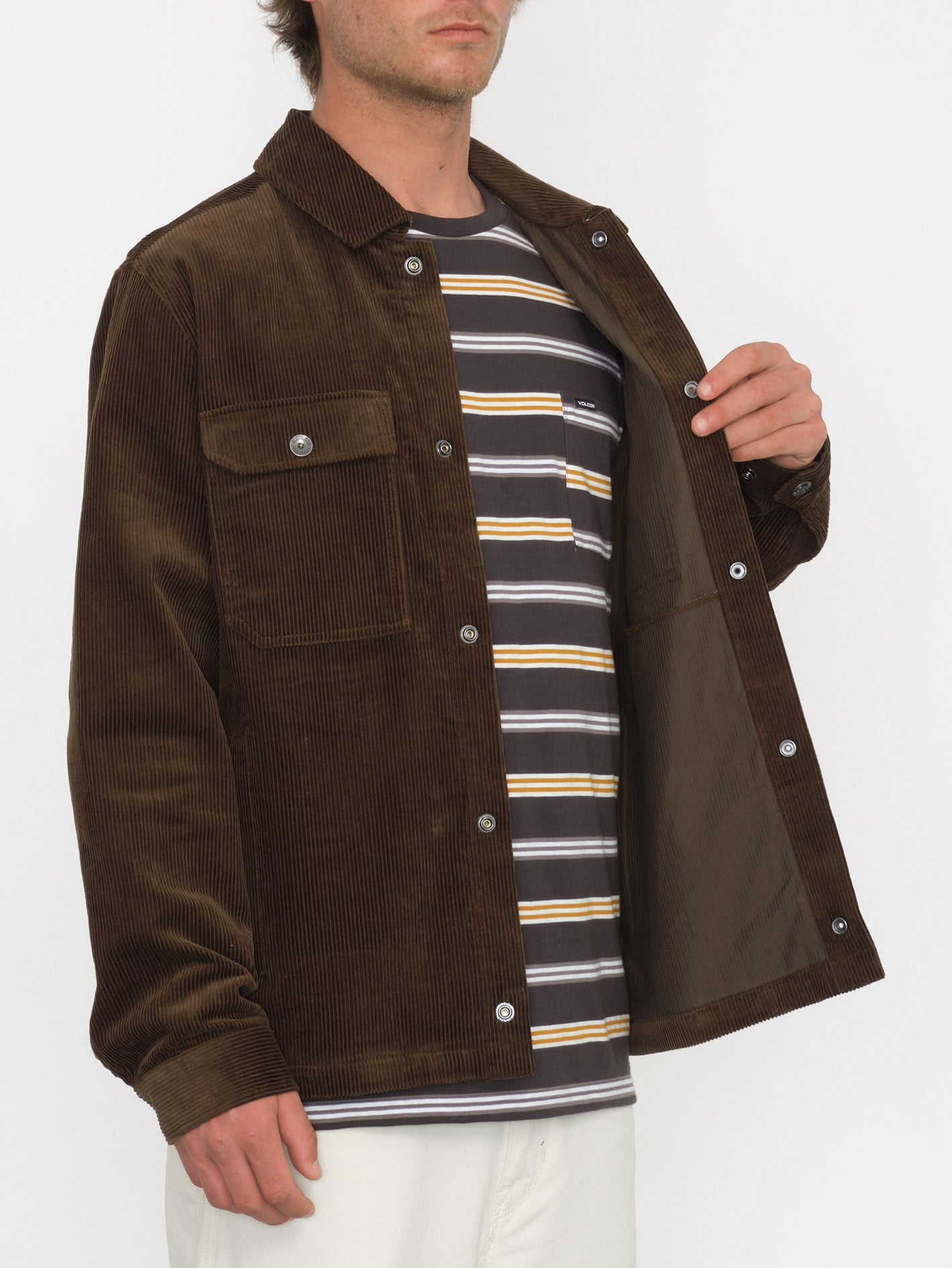 Likeaton Jacket - DARK EARTH - Men - Volcom EU – Volcom Europe