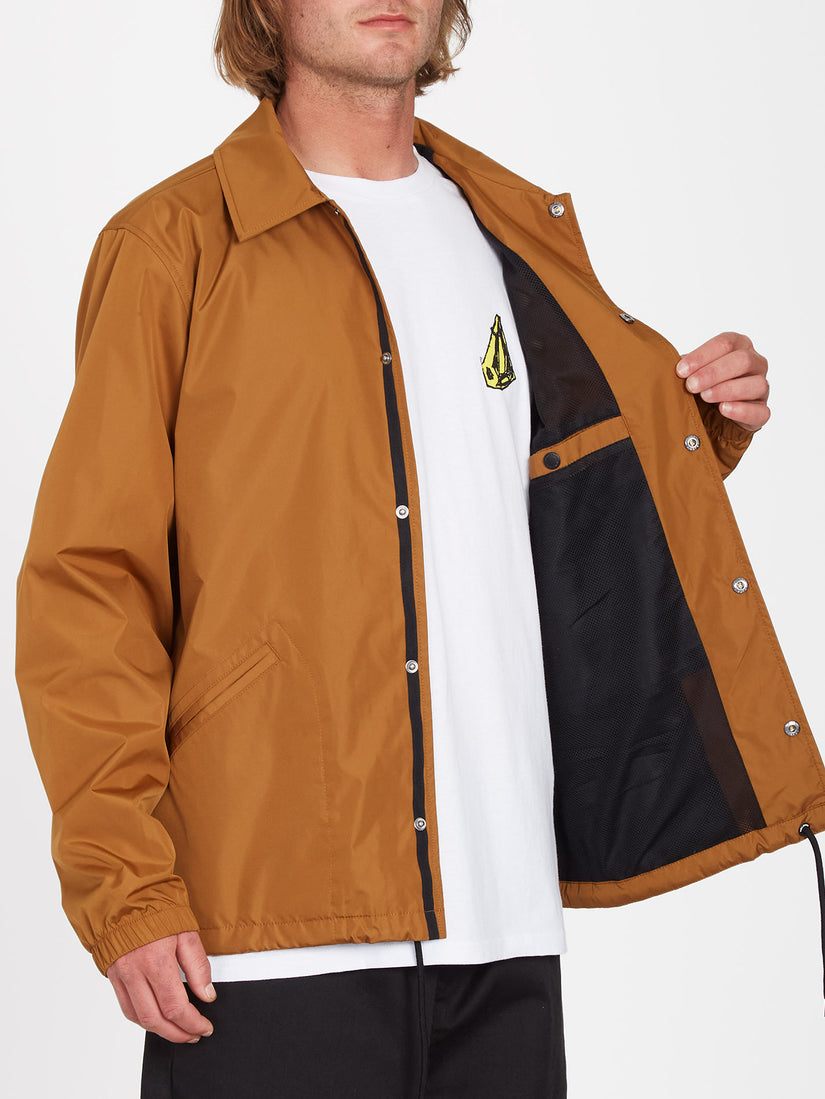 Skate Vitals Coach Jacket - RUBBER (A1512306_RUB) [4]