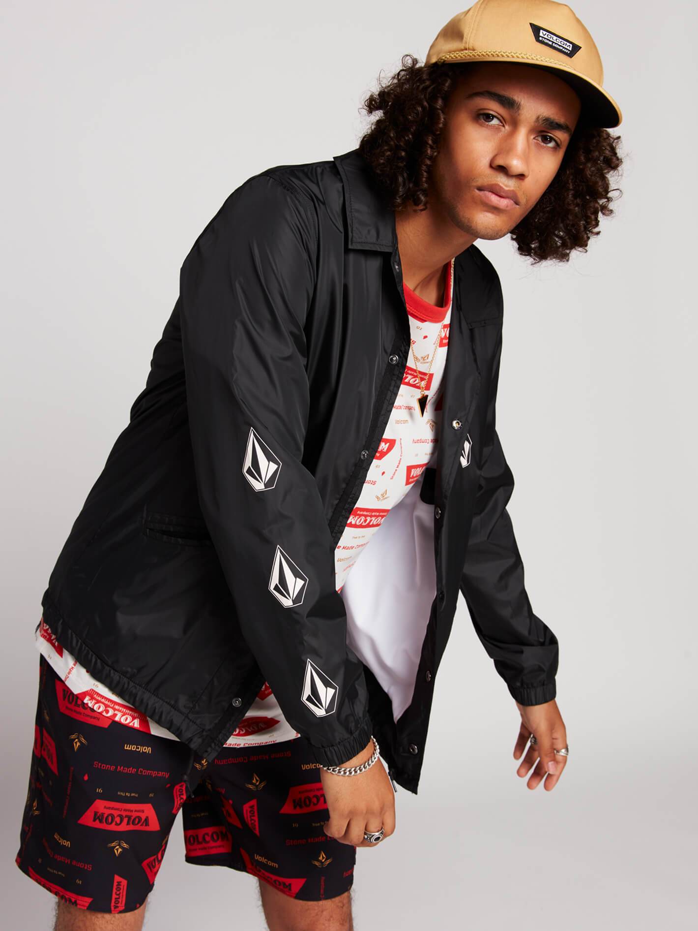 volcom skidawg coach jacket コーチジャケット VOLCOM ヴォルコム ボルコム コーチジャケット アウター ストリート