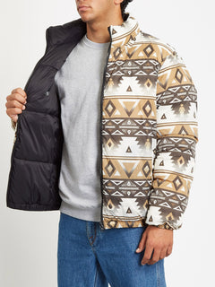 VOLCOM X GIRL PUFF JKT (A1632004_BLK) [4]