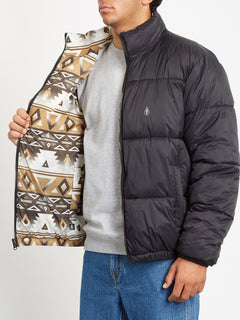 VOLCOM X GIRL PUFF JKT (A1632004_BLK) [8]
