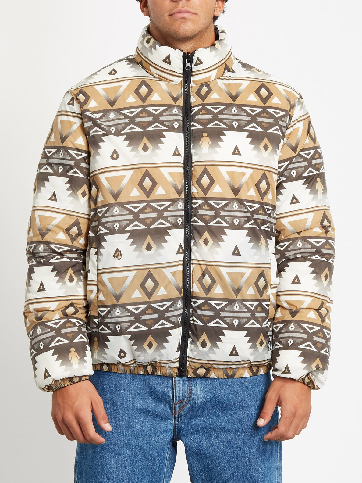 VOLCOM X GIRL PUFF JKT (A1632004_BLK) [F]