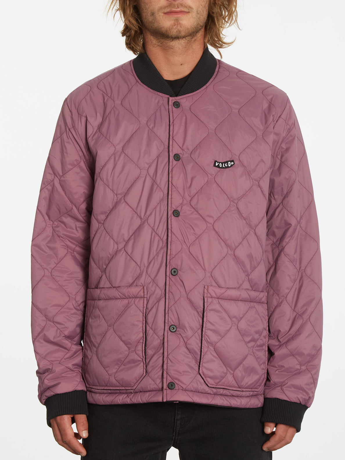 Volcom quilted jacket sale