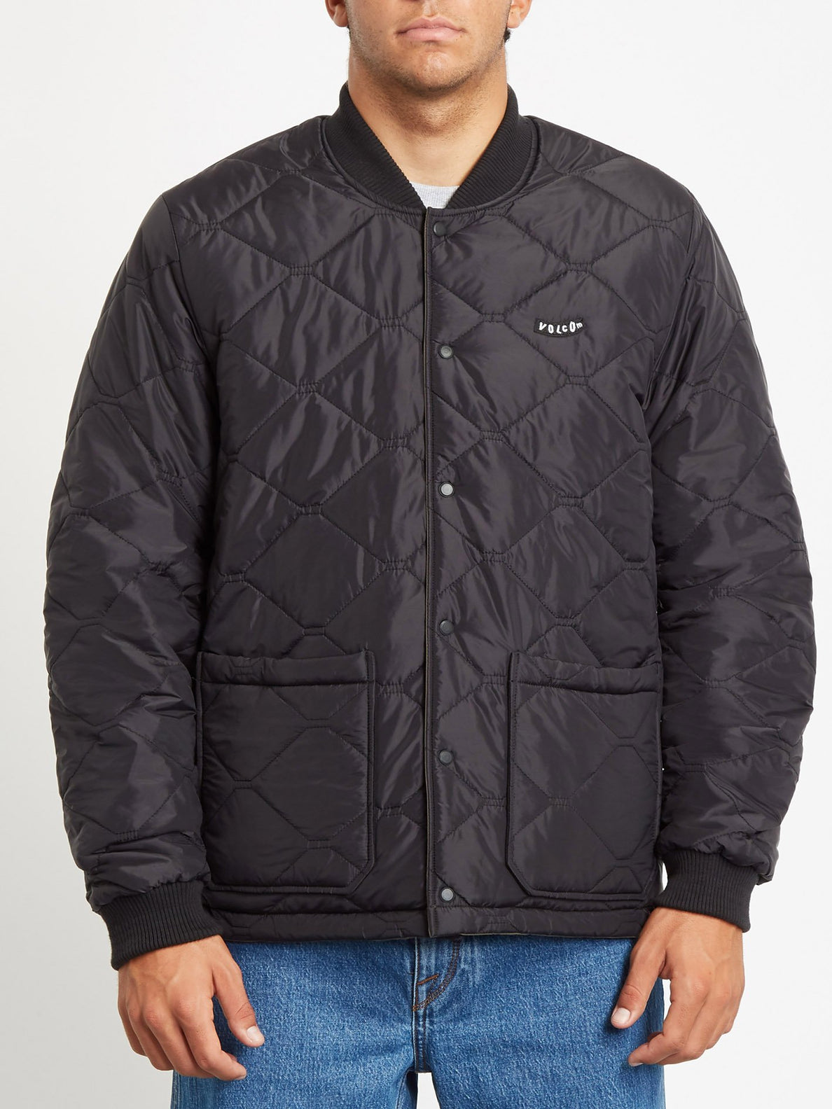 Volcom deals quilted jacket