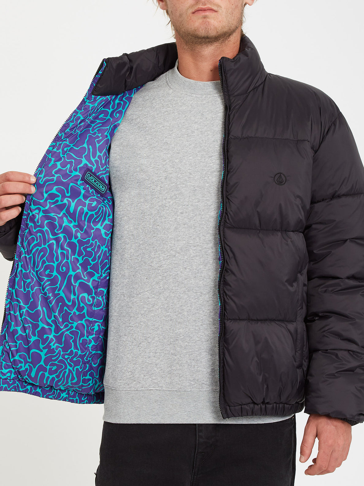 Walltz Jacket (reversible) - BLACK – Volcom Europe
