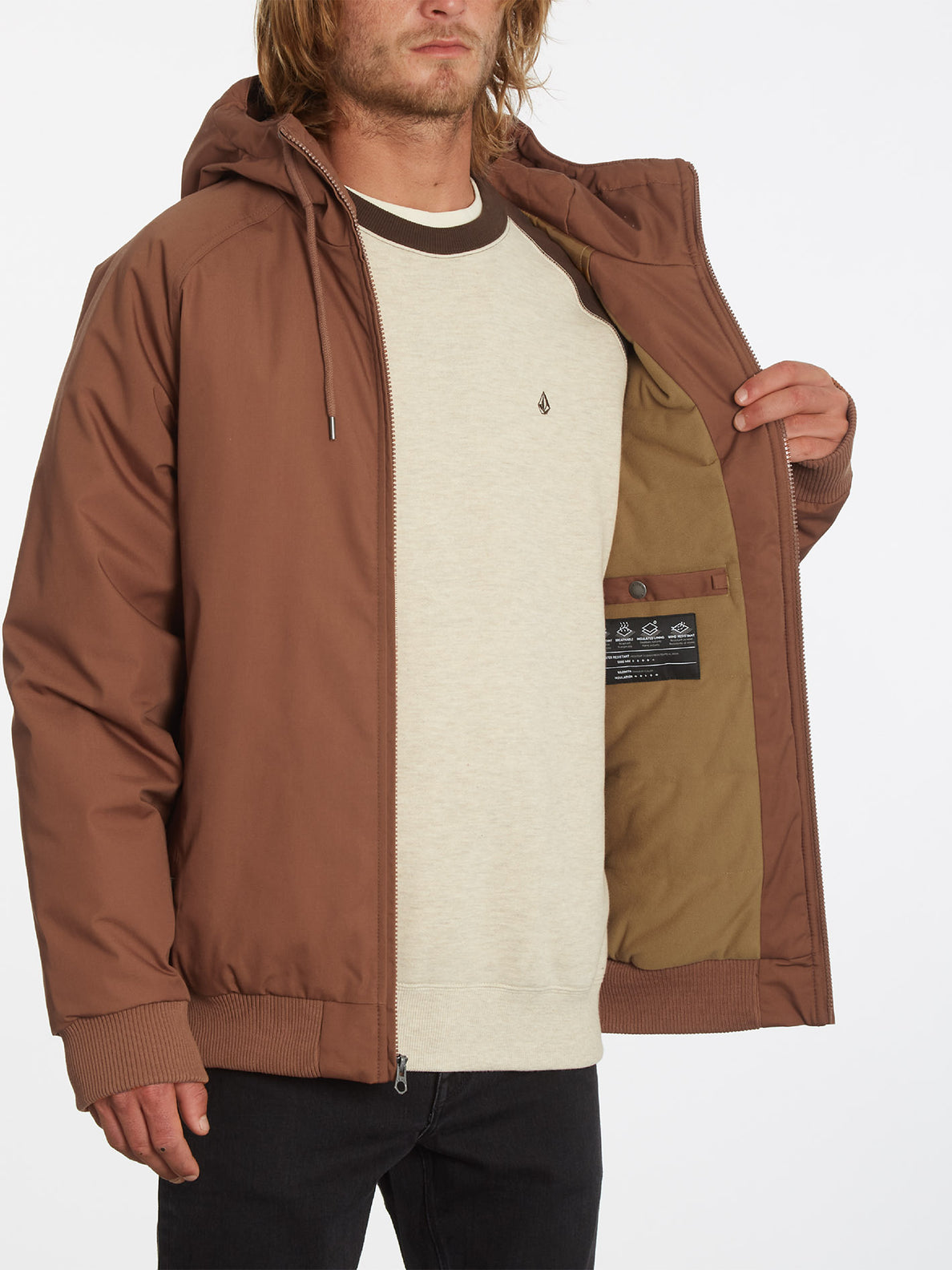 Hernan 5K Jacket - MOCHA (A1732010_MOC) [4]