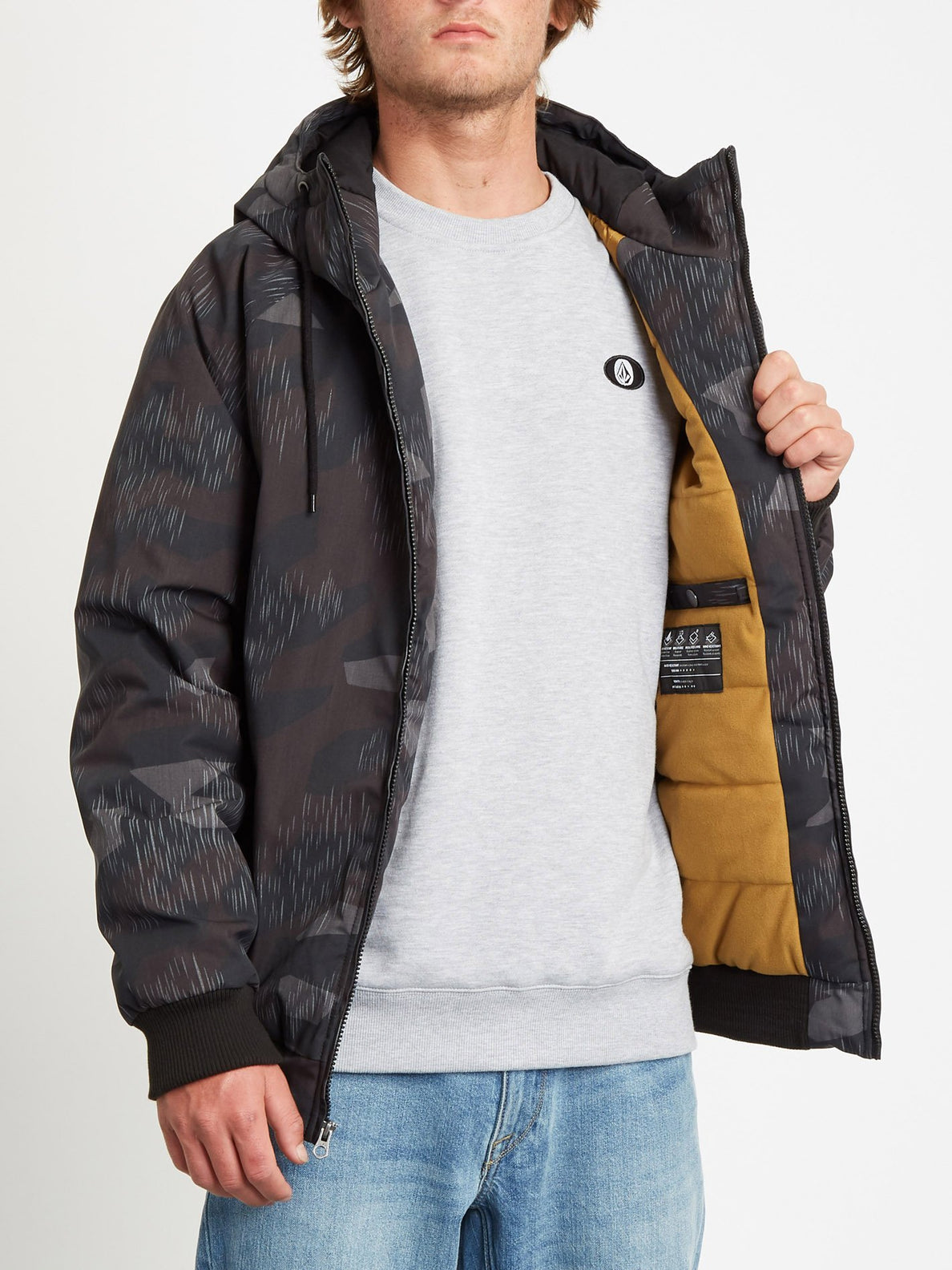 Hernan Coaster 5K Jacket CAMOUFLAGE Volcom Europe
