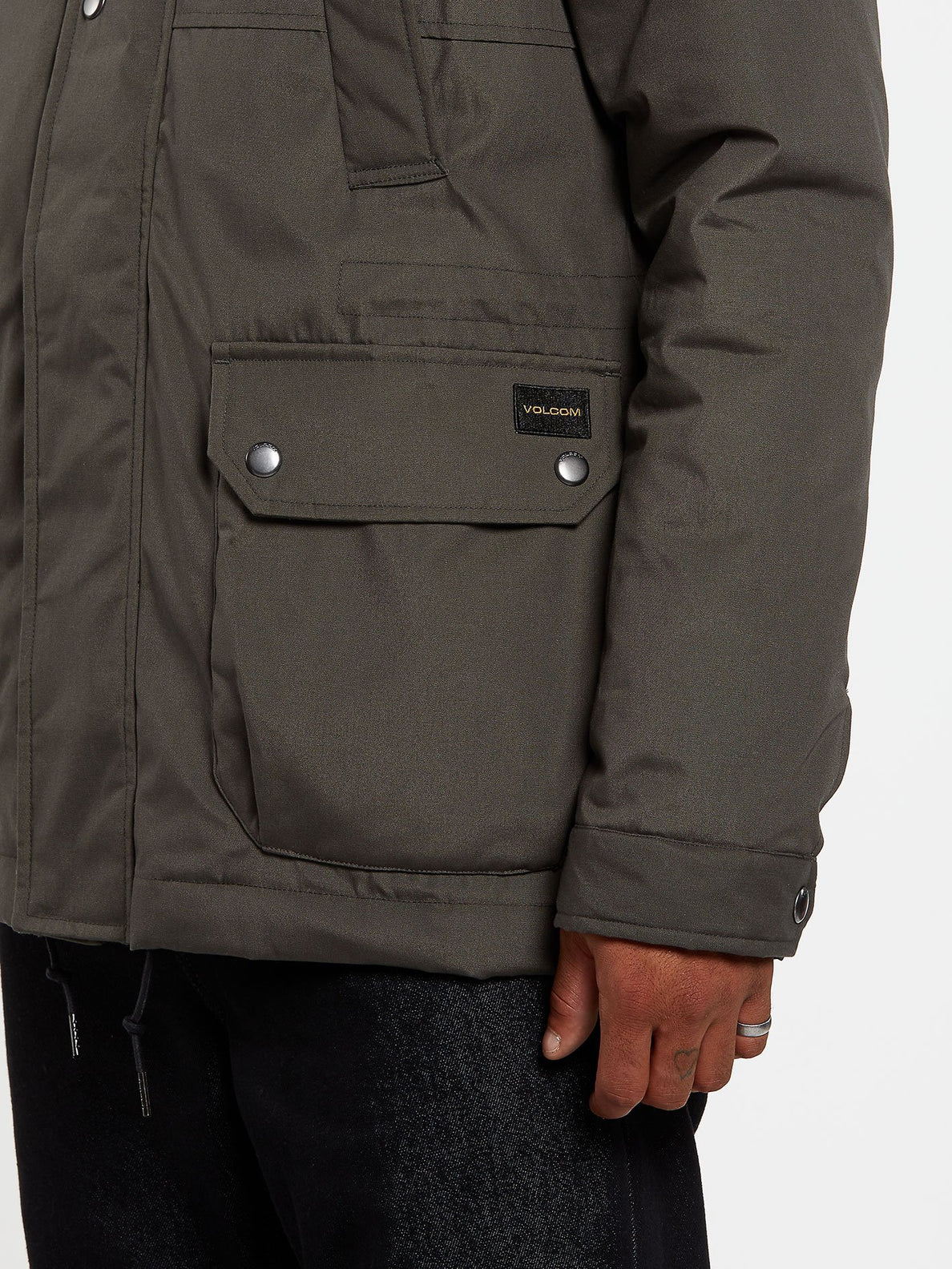 Volcom men's sales lidward heavyweight parka