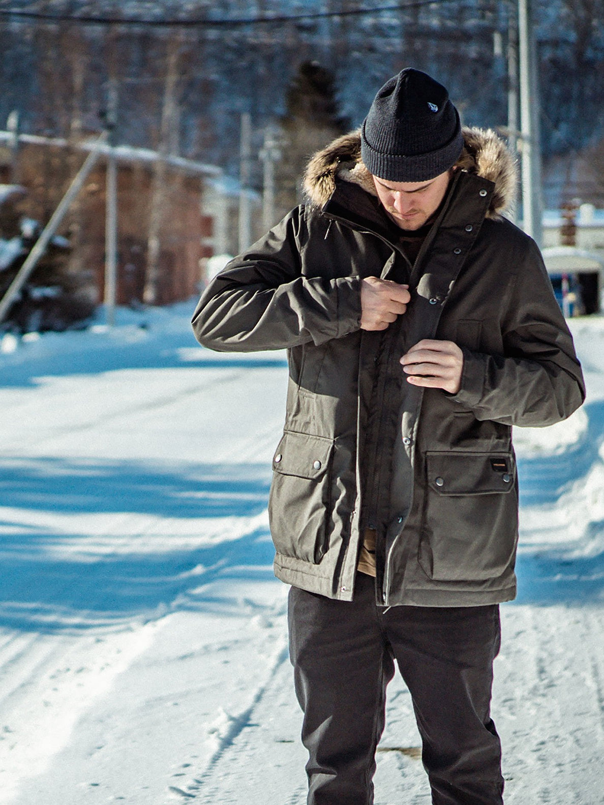 Lidward 5K Parka Jacket LEAD Volcom Europe