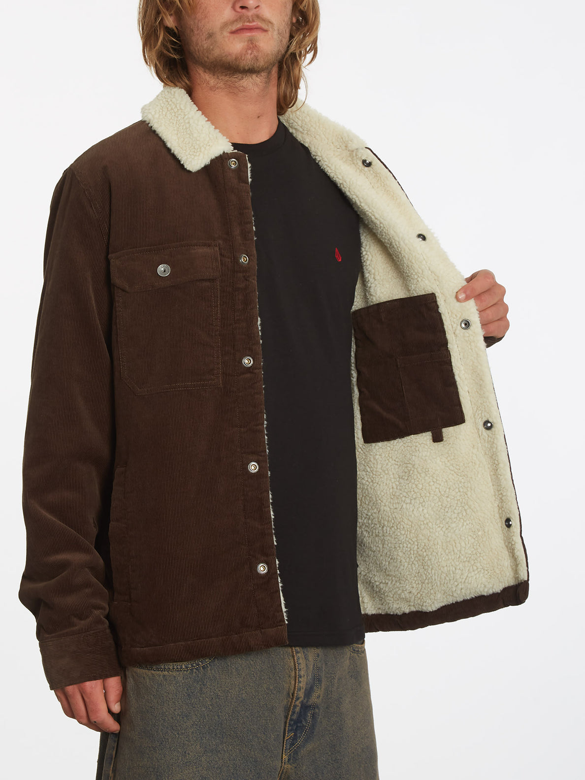 Volcom keaton jacket plaid sale