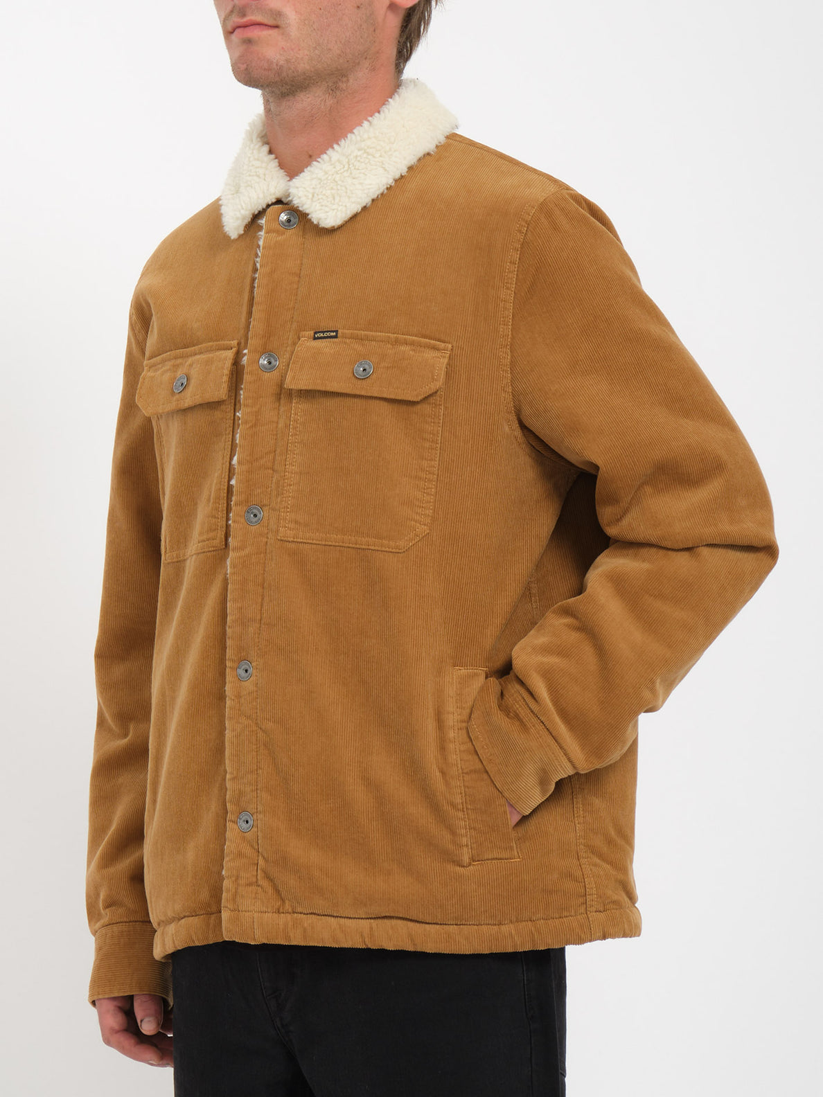 Volcom keaton jacket mud hotsell