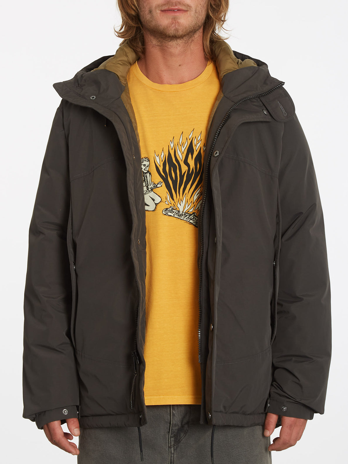 Million Miles Jacket - RINSED BLACK – Volcom Europe