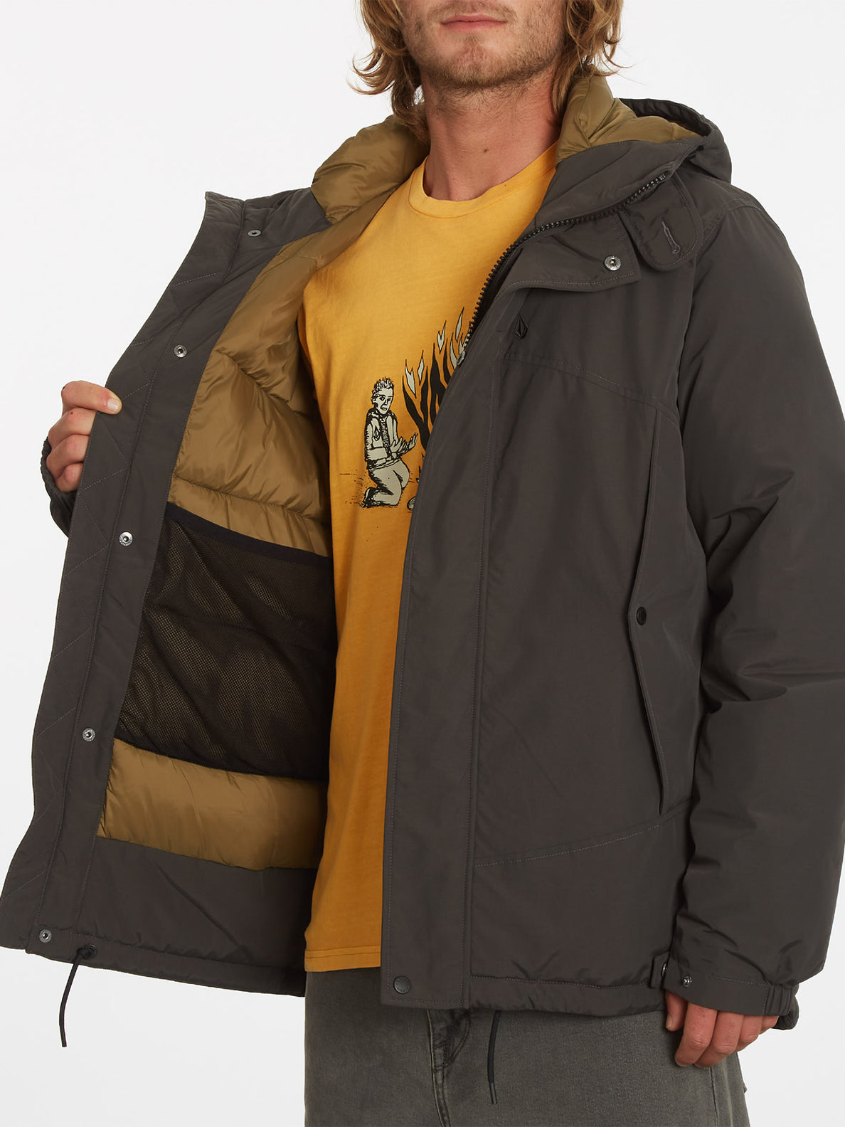 Million Miles Jacket - RINSED BLACK – Volcom Europe