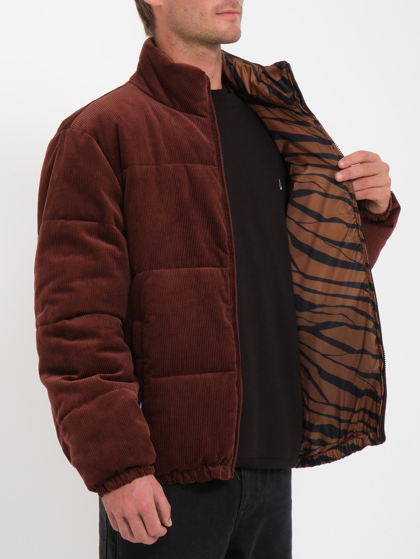 Walltz Corduroy Jacket (Reversible) - BITTER CHOCOLATE - Men