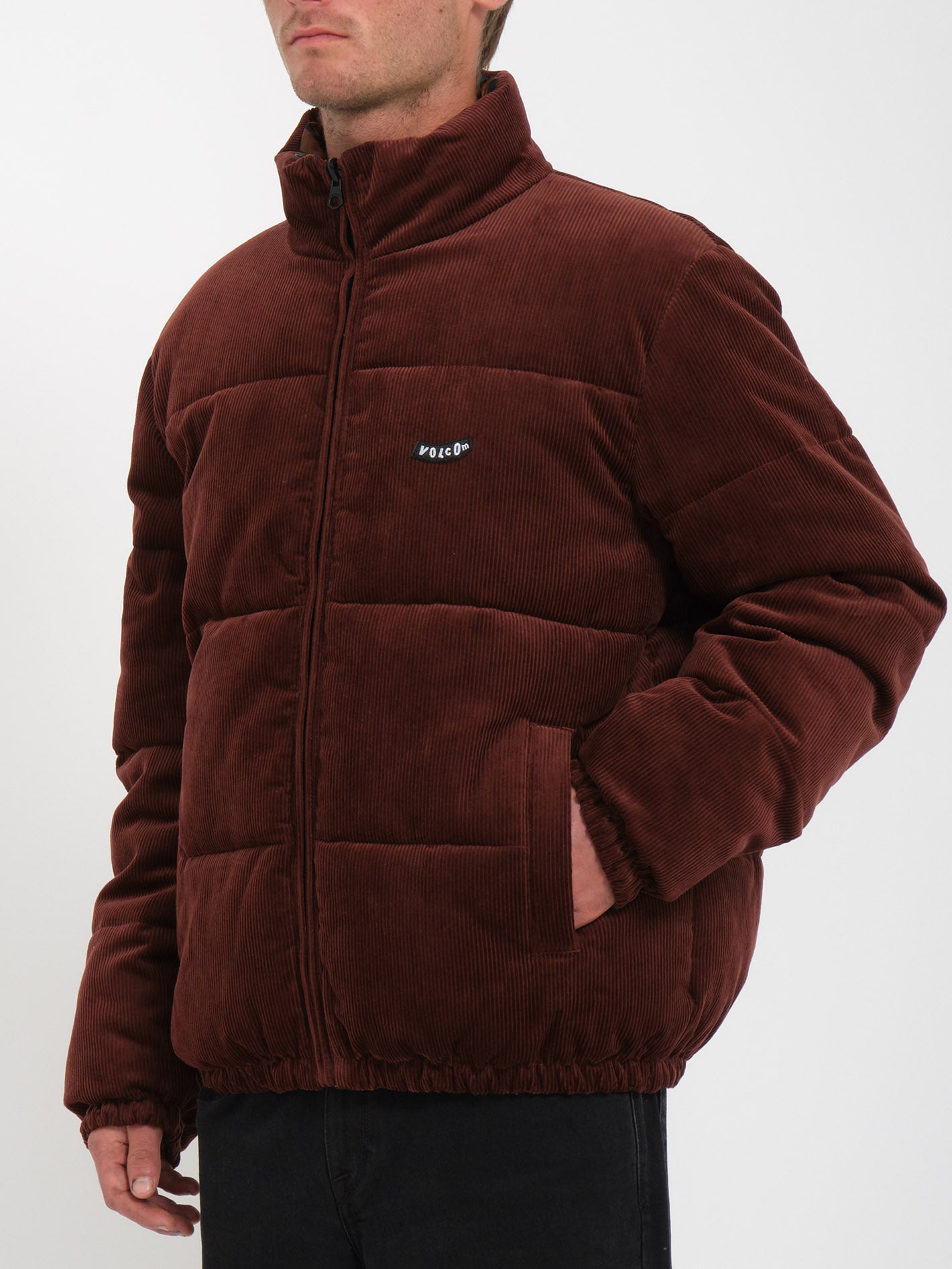 Walltz Corduroy Jacket (Reversible) - BITTER CHOCOLATE - Men
