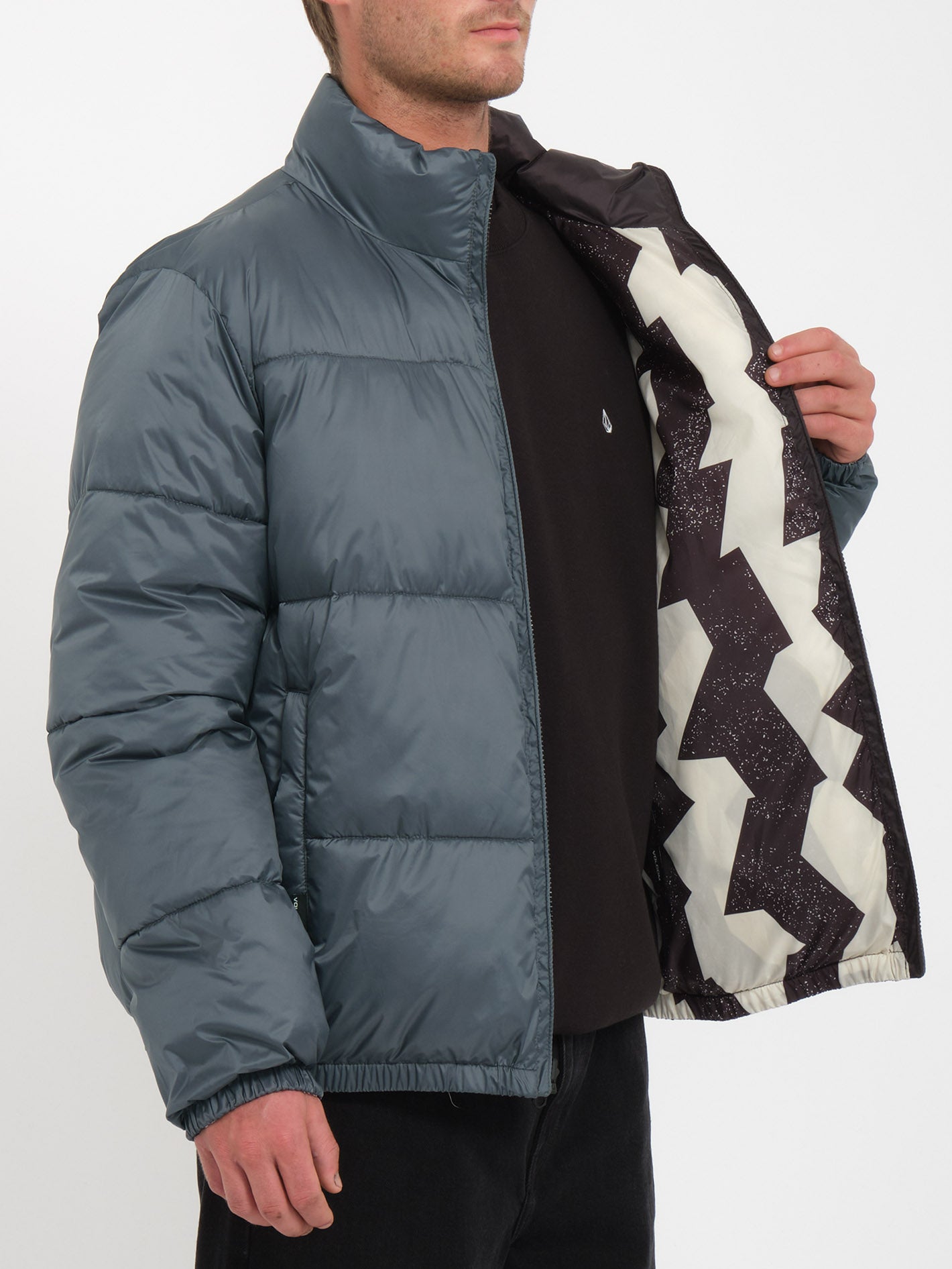 Walltz Jacket (Reversible) - DARK SLATE - Men - Volcom