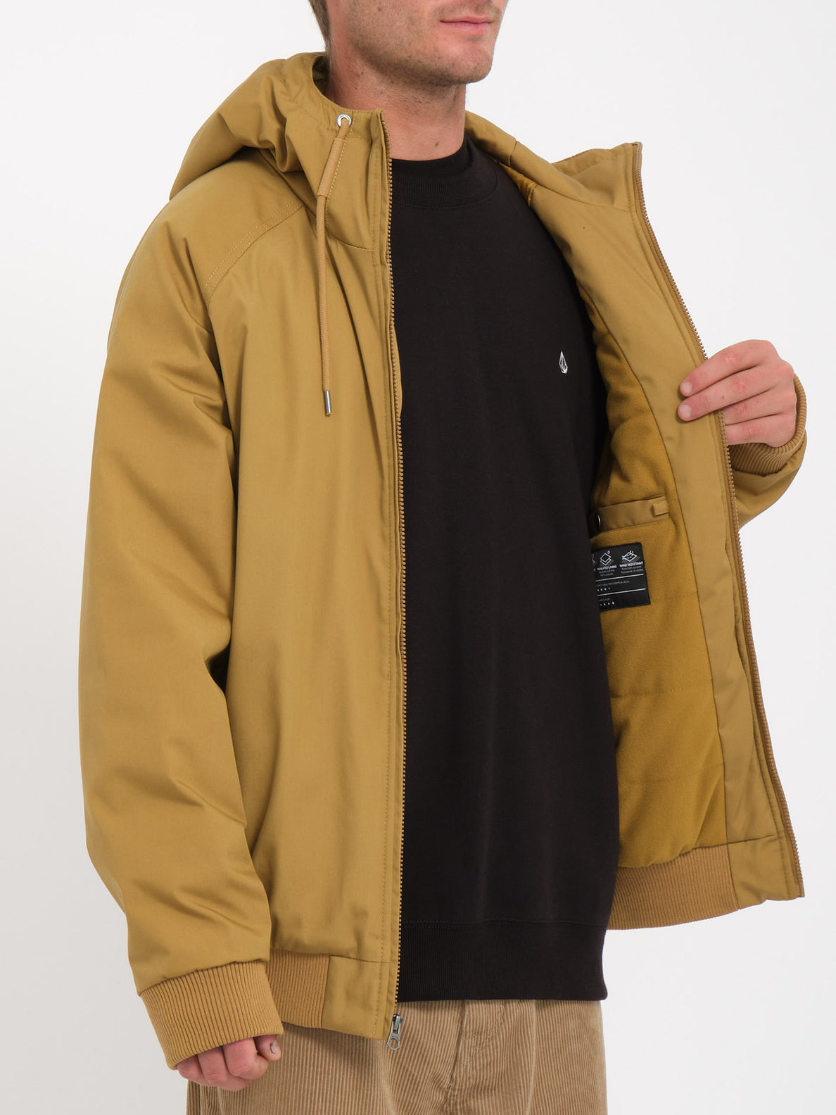 Volcom hernan jacket deals burnt khaki