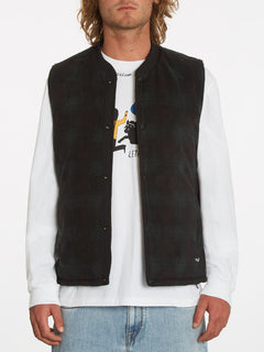 Bowered Vest (Reversible) - BLACK (A1832201_BLK) [6]