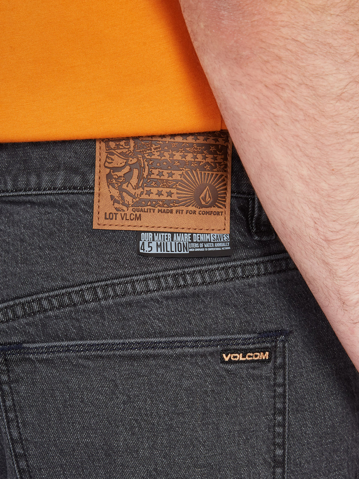 Nailer Jeans - STONEY BLACK - Men - Volcom EU – Volcom Europe