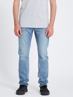 Solver Tapered Denim - Vmi-Vintage Marbled Indigo