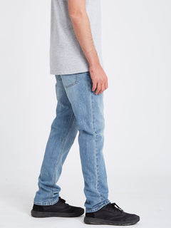Solver Tapered Denim - Vmi-Vintage Marbled Indigo
