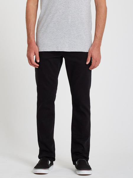 2 X Vorta Tapered Denim - BLACK OUT – Volcom Europe