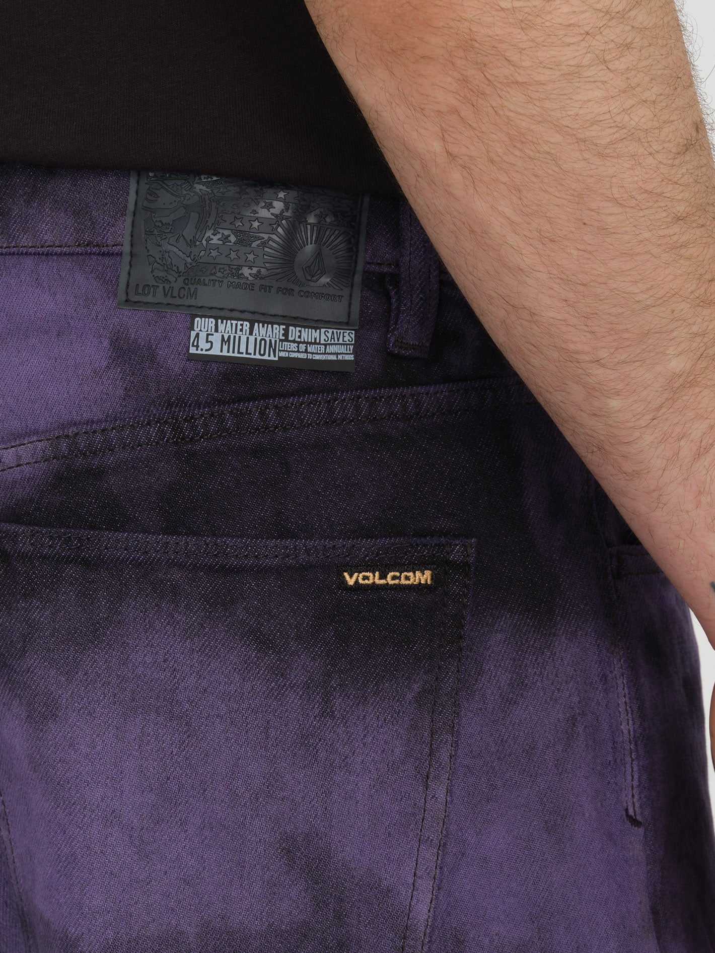 Billow Jeans - DEEP PURPLE - Men - Volcom EU – Volcom Europe
