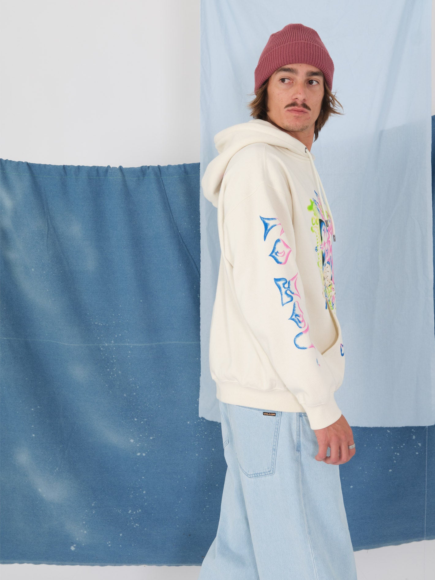 Billow Jeans - LIGHT BLUE - Men - Volcom EU – Volcom Europe