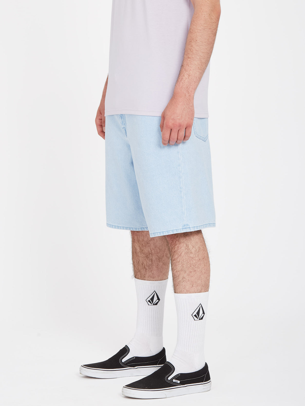 Billow Denim Short - LIGHT BLUE (A2012200_LBL) [3]