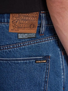 Billow Denim Short - OLIVER MID BLUE (A2012200_OMB) [4]