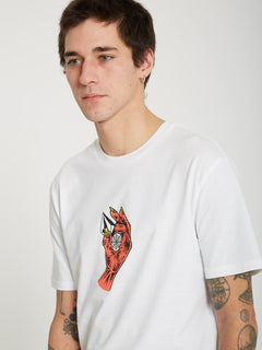 Volcom Zombie T-shirt - WHITE (A3512212_WHT) [150]