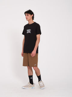 Justin Hager In Type T-shirt - BLACK