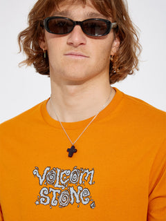 Justin Hager In Type T-shirt - SAFFRON (A3512323_SAF) [3]