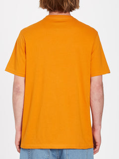 Justin Hager In Type T-shirt - SAFFRON (A3512323_SAF) [B]