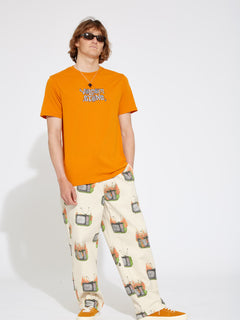 Justin Hager In Type T-shirt - SAFFRON (A3512323_SAF) [F]