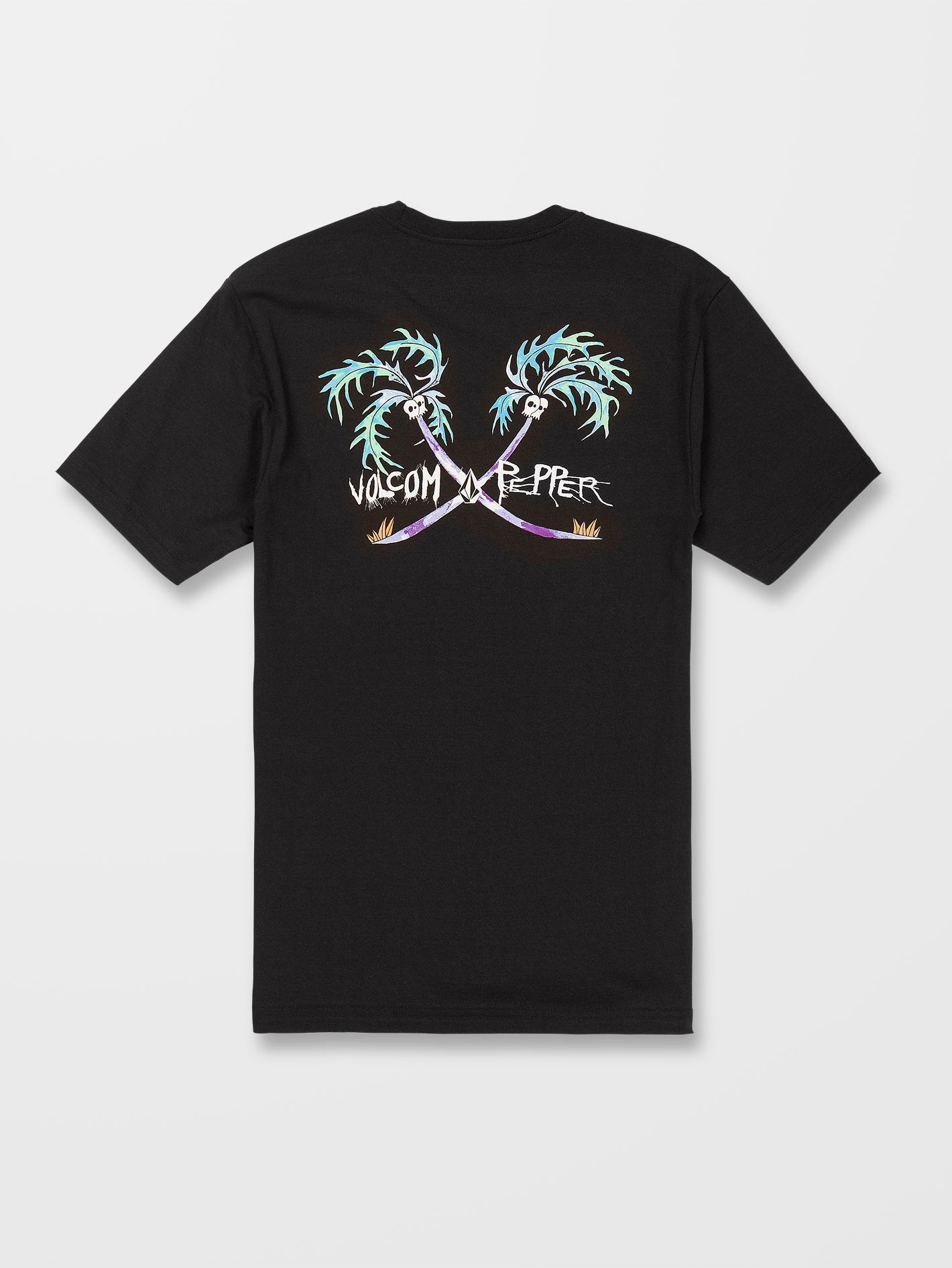 V Ent X Pepper T-shirt - BLACK