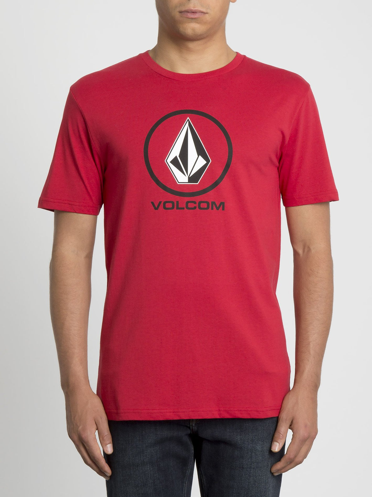Crisp Stone T-shirt - Engine Red (A3531950_ENR) [F]