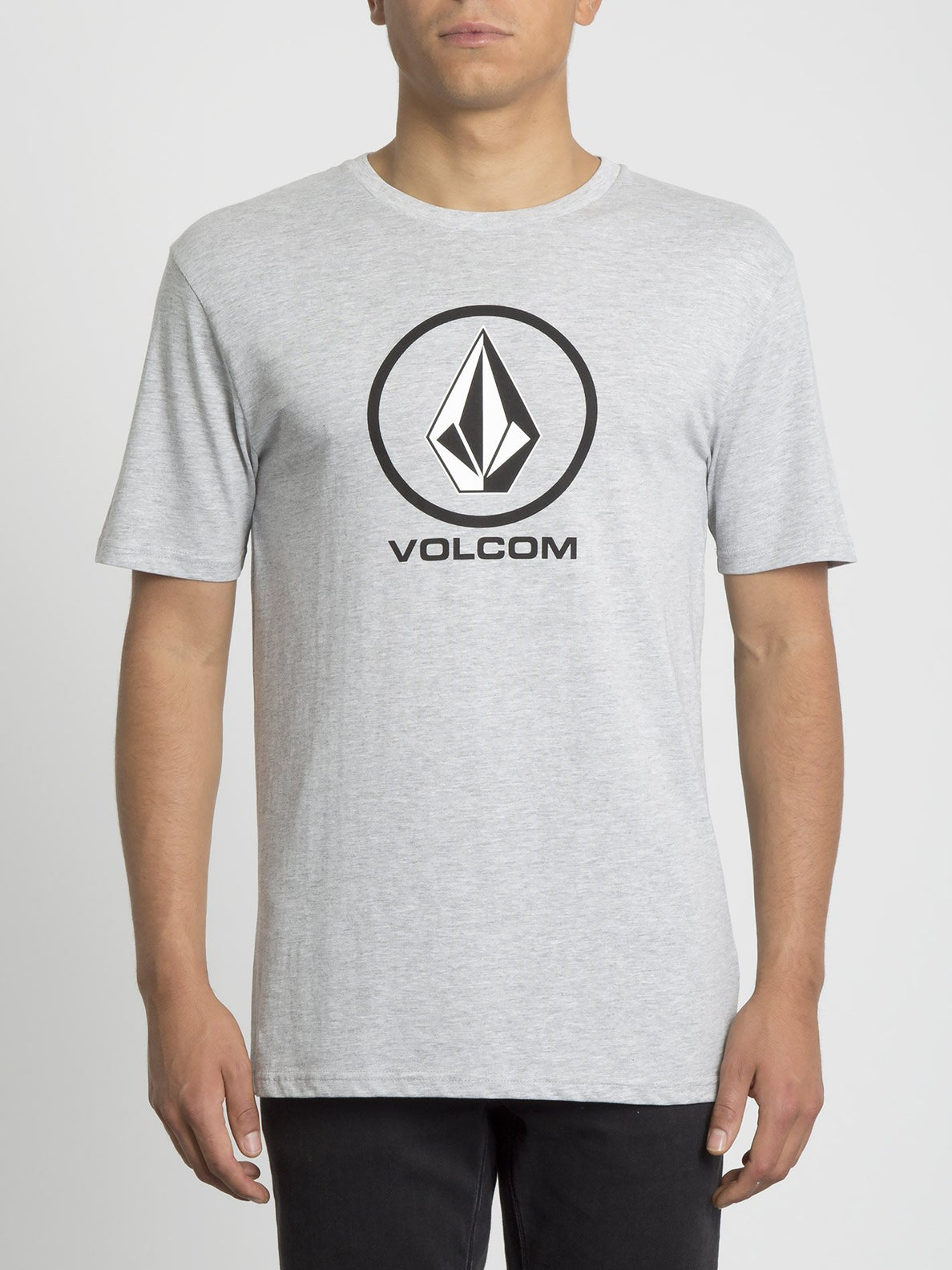 Crisp Stone T-shirt - Heather Grey (A3531950_HGR) [F]