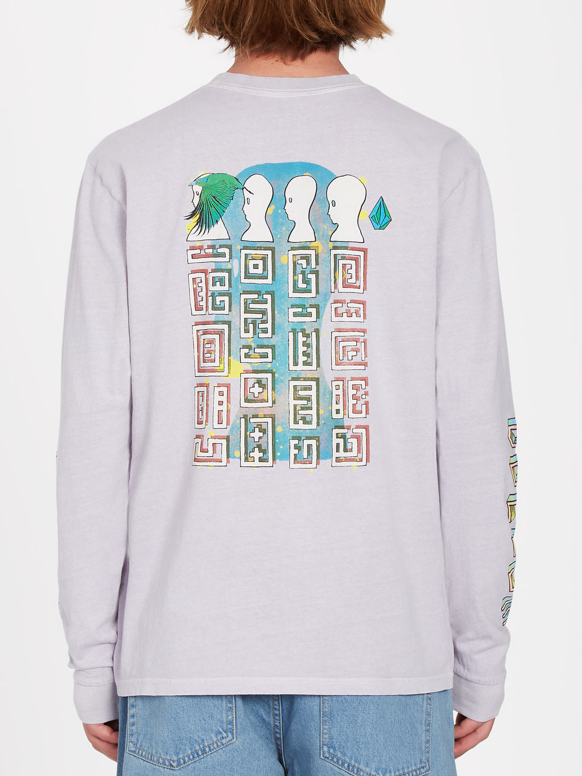 Ed Merlin Murray T-shirt - LIGHT ORCHID (A3612303_LOR) [F]