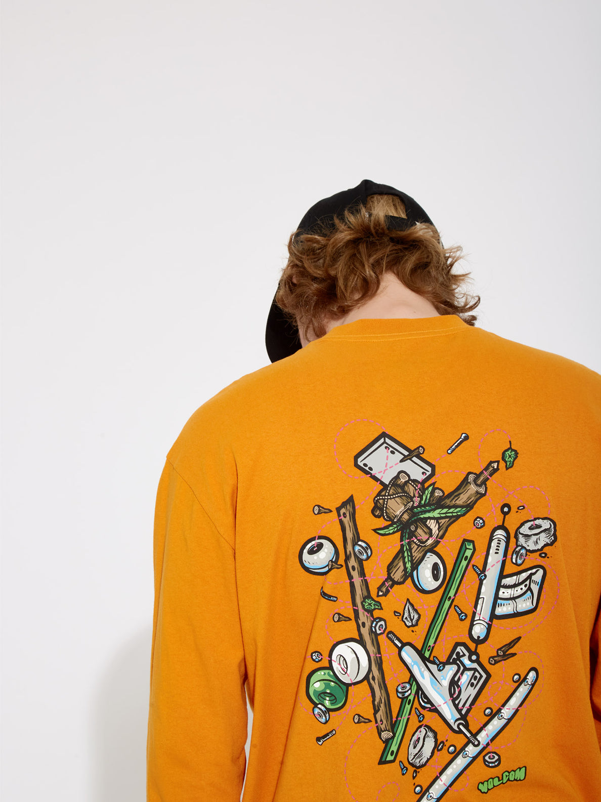 Todd Bratrud T-shirt - SAFFRON (A3612304_SAF) [6]
