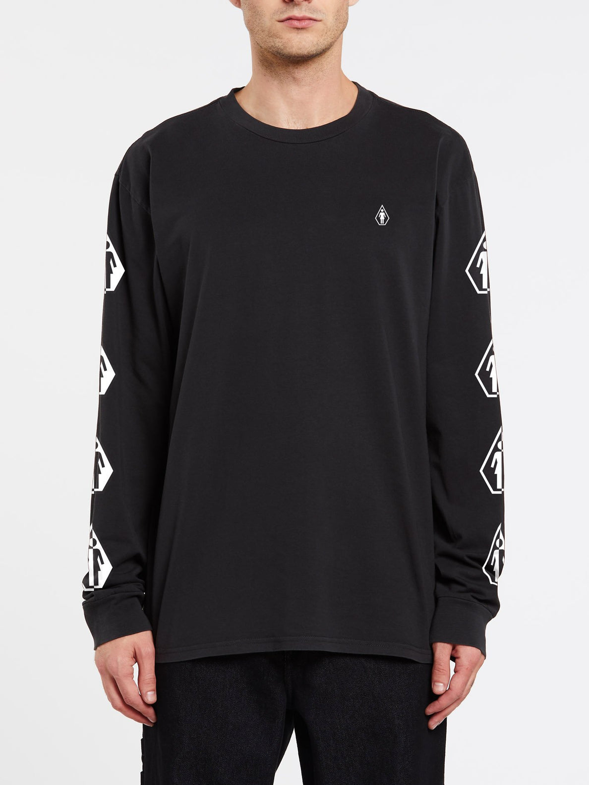 DEADLY GIRL L/S TEE (A3632004_BLK) [F]