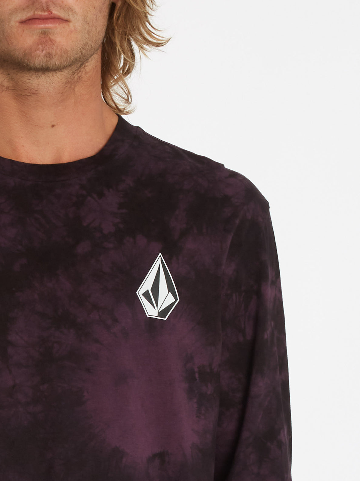 Iconic Stone Dye T-shirt - MULBERRY (A3632201_MUL) [2]